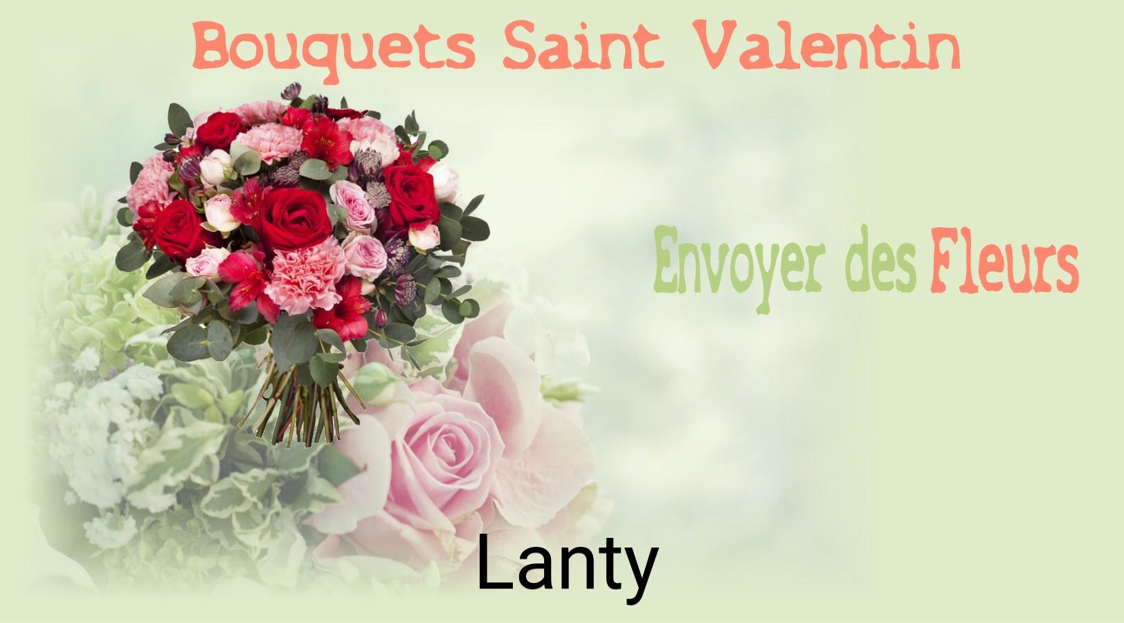 Roses de Saint-Valentin livrées à Lanty